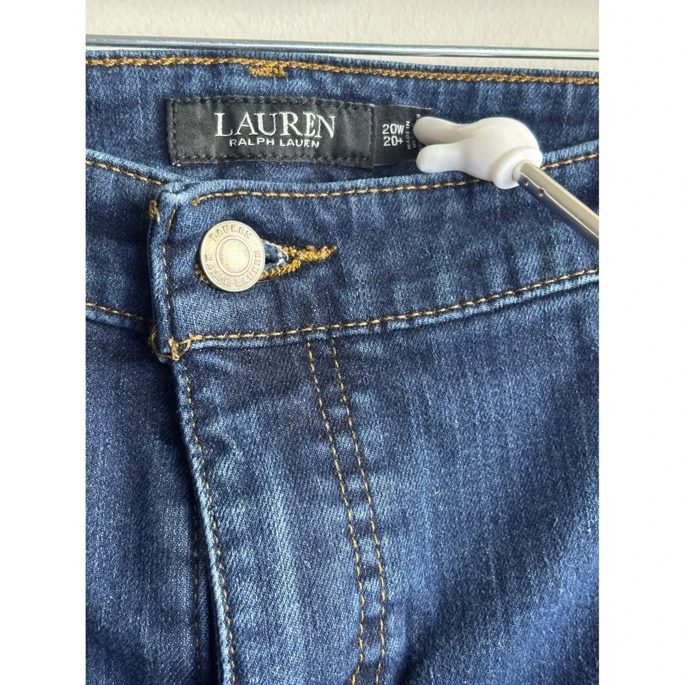 Lauren Ralph Lauren Blue Straight Leg Jeans Women Size 20W
